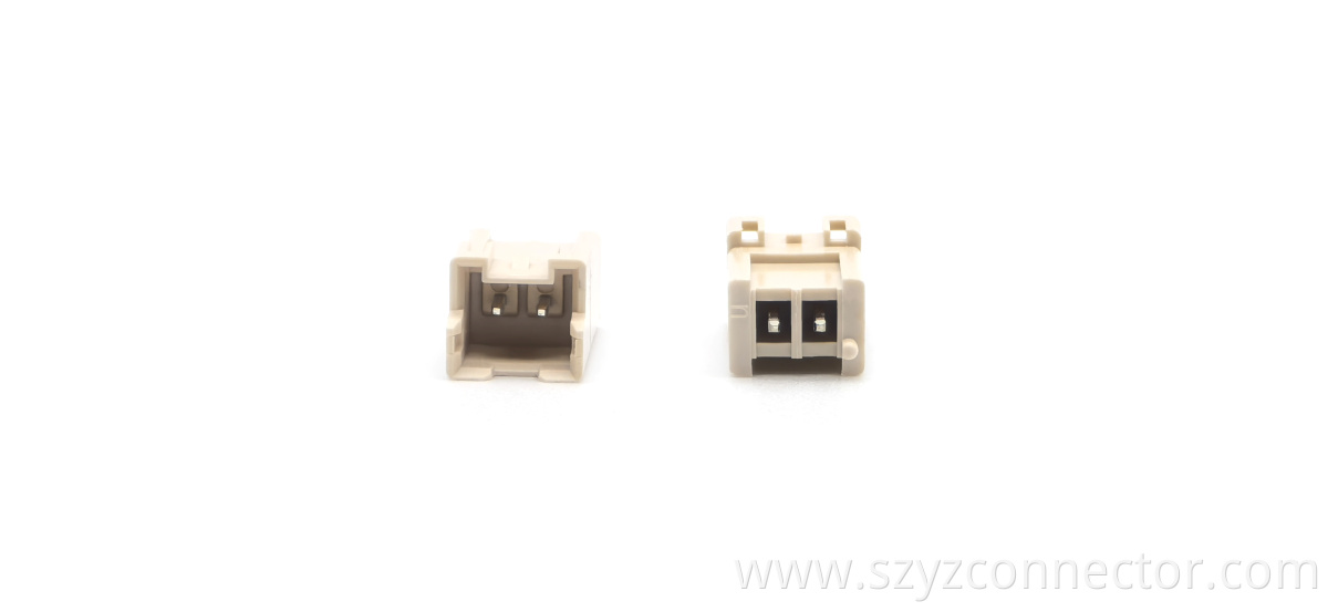 Wafer XA Heightened Straight DIP Pin Socket Connector 2P